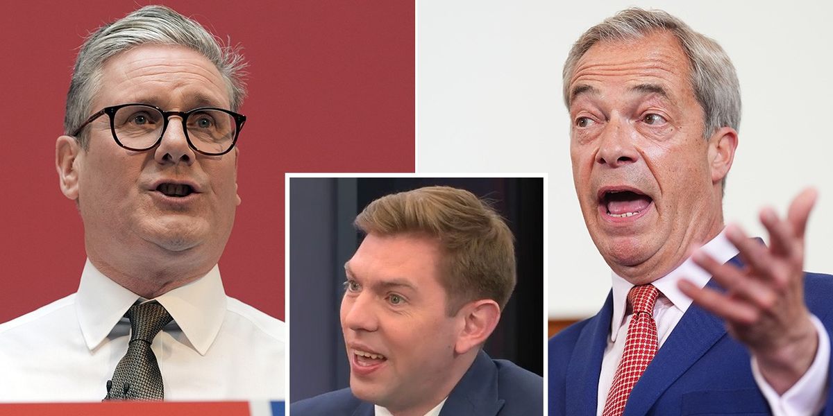 NextImg:Nigel Farage backed for leadership debate after BBC snub: 'It would be box office!'