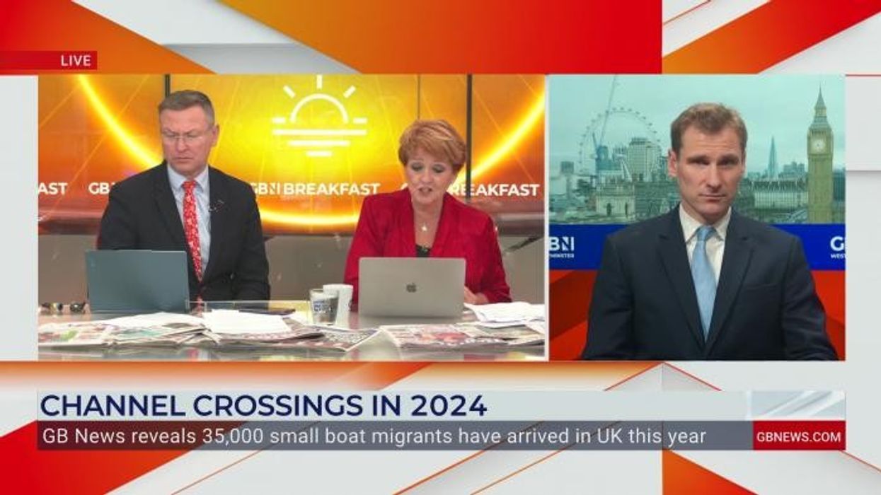 Yvette Cooper’s pledge to ‘restore control’ of UK borders scolded by Chris Philip: ‘We NEED a deterrent!’