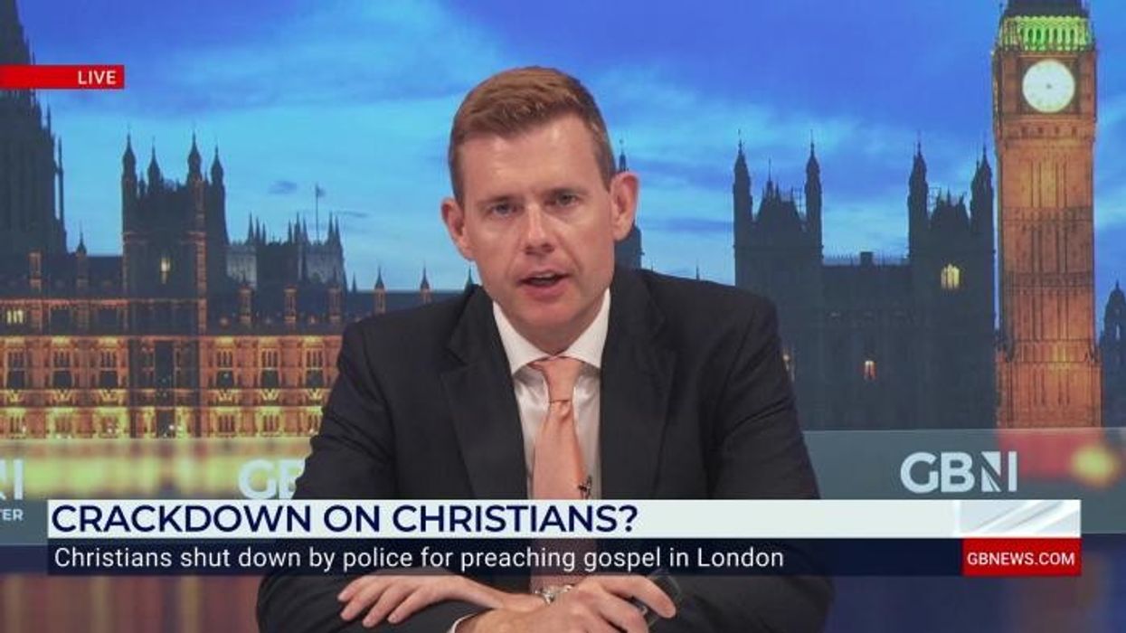 Christian reveals two-word reason police gave for shutting down London street preaching before issuing chilling 'persecution' warning
