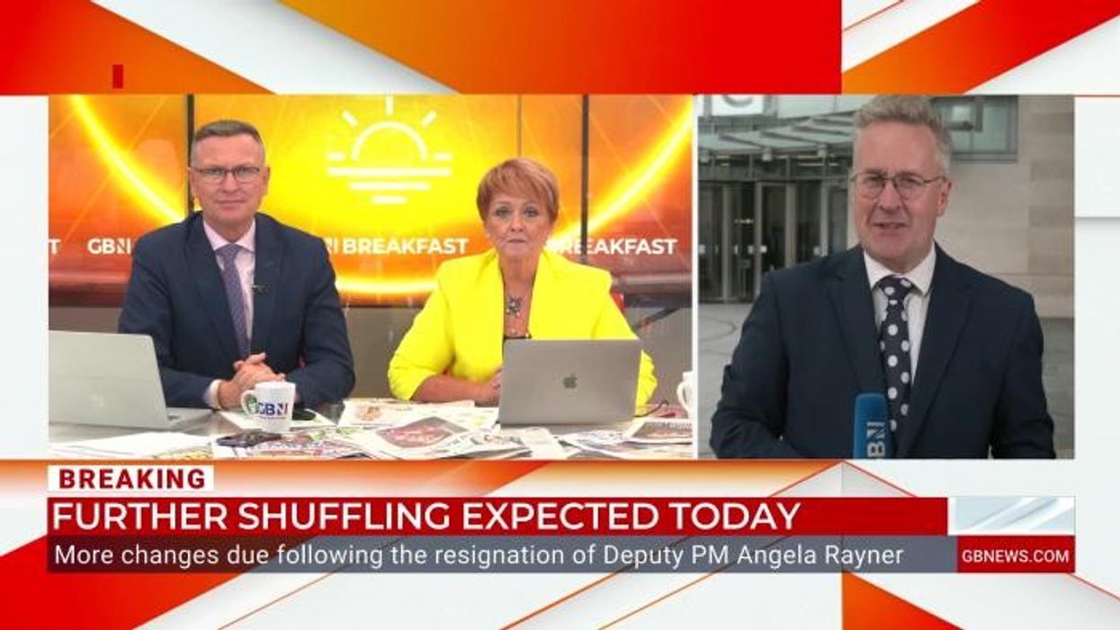 'Be honest with us!' Darren Jones grilled by GB News on 'panic reshuffle' after Angela Rayner resignation