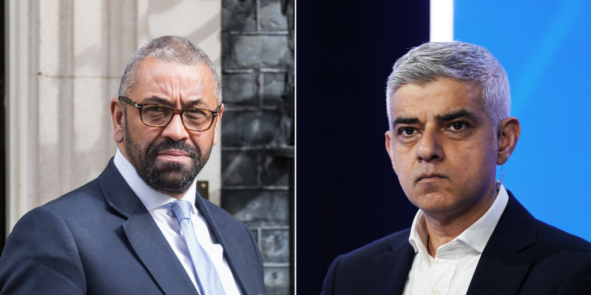 NextImg:Khan is 'asleep at the wheel' and cares more about Gaza than 'black kids getting murdered in London', claims Cleverly