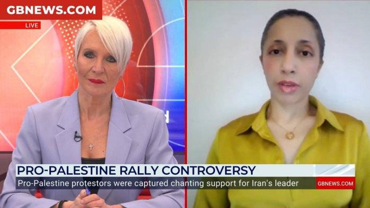 'Genocidal fanclub for the Ayatollahs!' Seething GB News guest rips into pro-Palestine 'hooligans'