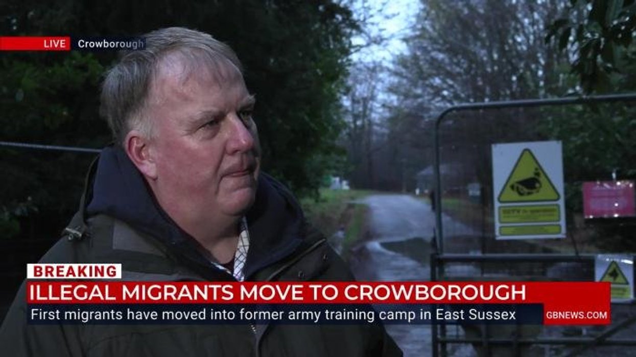 'A day of SHAME for Labour!' Crowborough councillor launches furious tirade after migrants are moved into ex-army base
