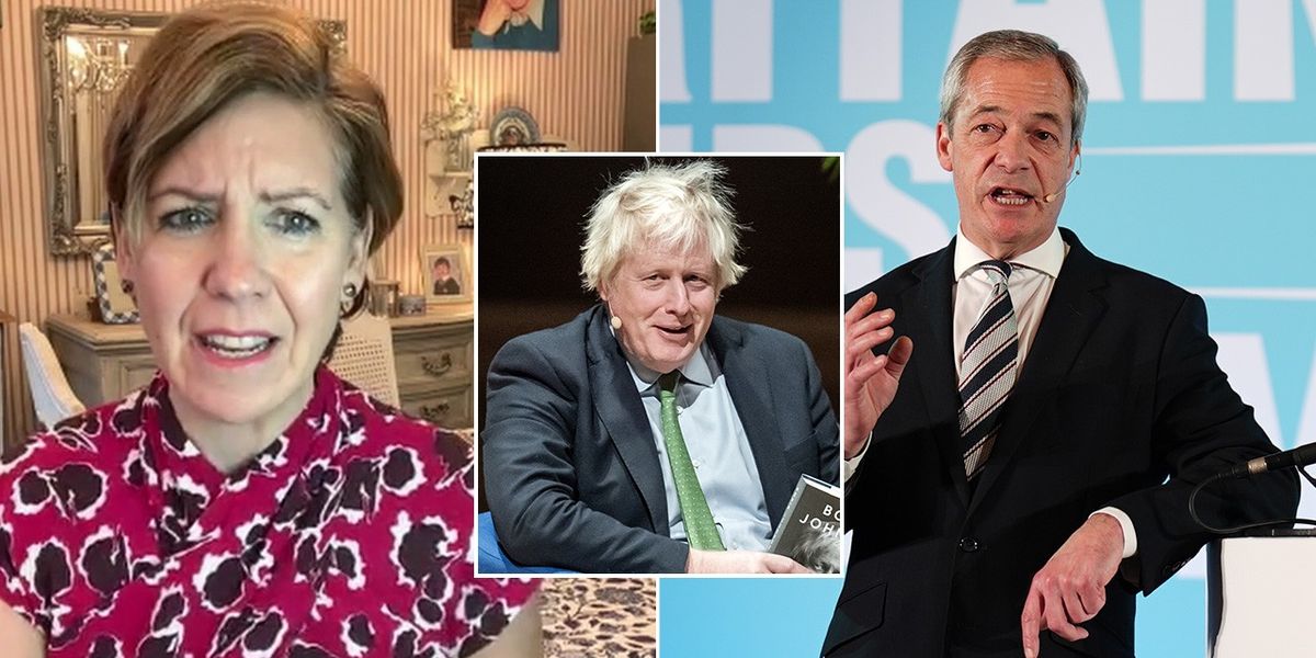 NextImg:'Fake news!' Nigel Farage's possible alliance with Boris Johnson fiercely shut down by Jenkyns: 'It's Tory deflection tactics'