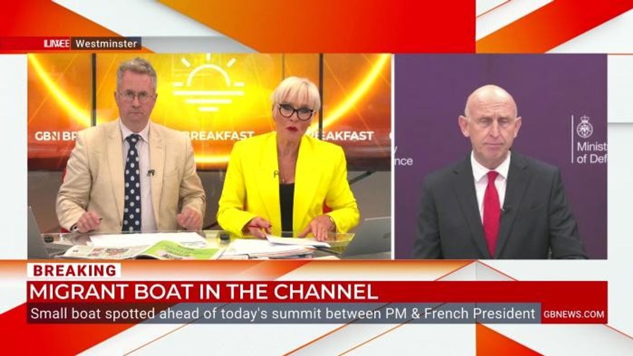'You can't even defend our borders!' John Healey grilled by Dawn Neesom in scathing takedown over migrant crisis