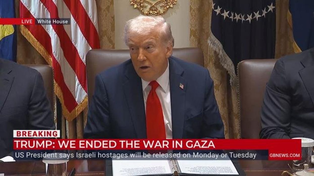 WATCH: Donald Trump announces return of hostages 'early next week'