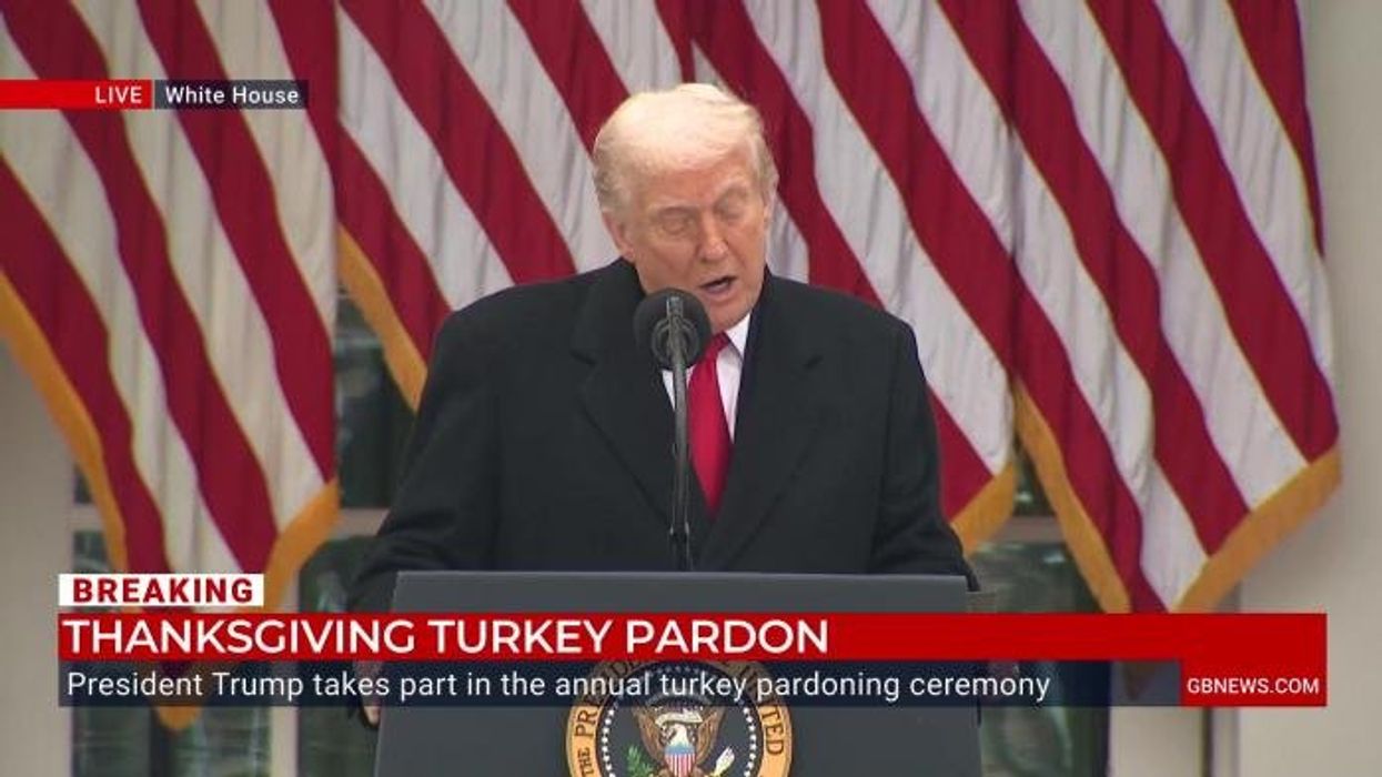 WATCH: Donald Trump declares Joe Biden's turkey pardon of last year 'totally invalid' 