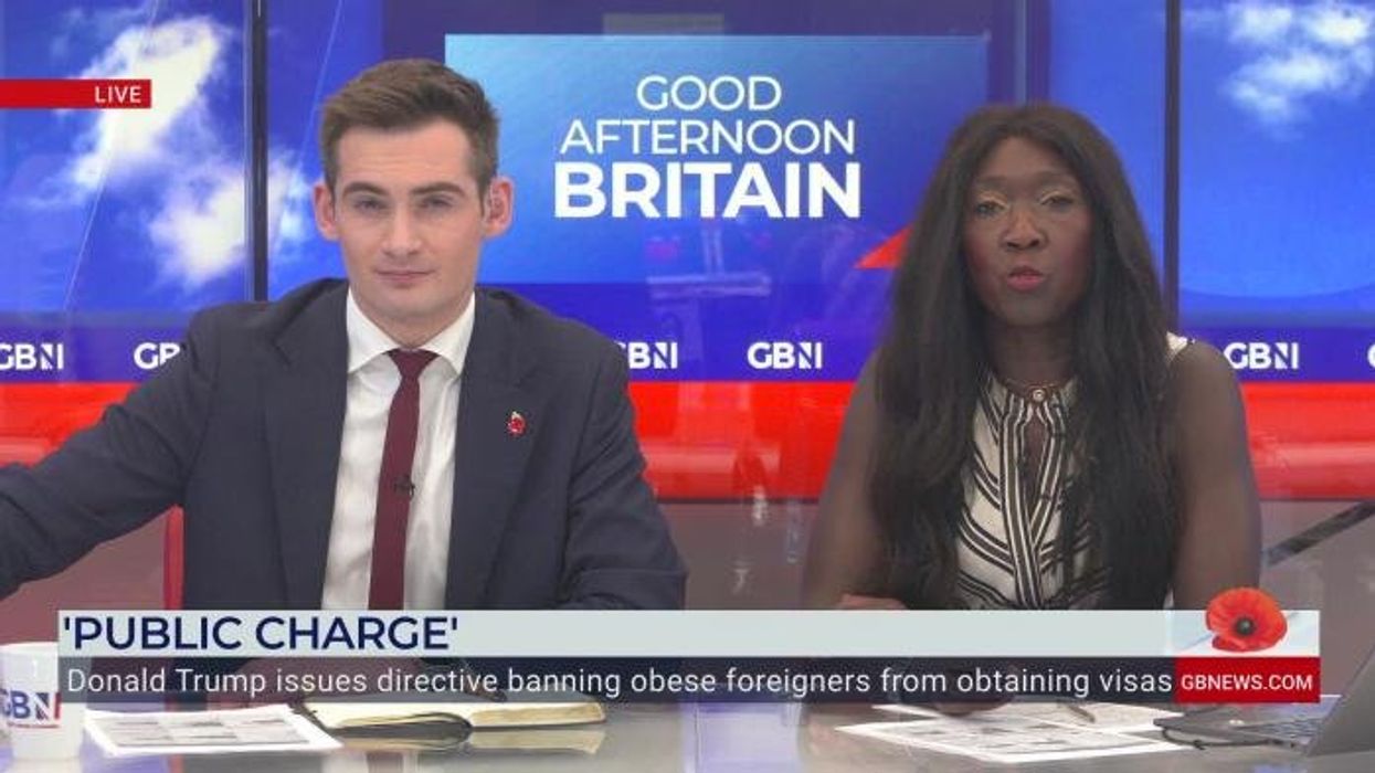 'It's common sense!' Donald Trump's bid to 'ban obese foreigners' sparks fiery GB News row