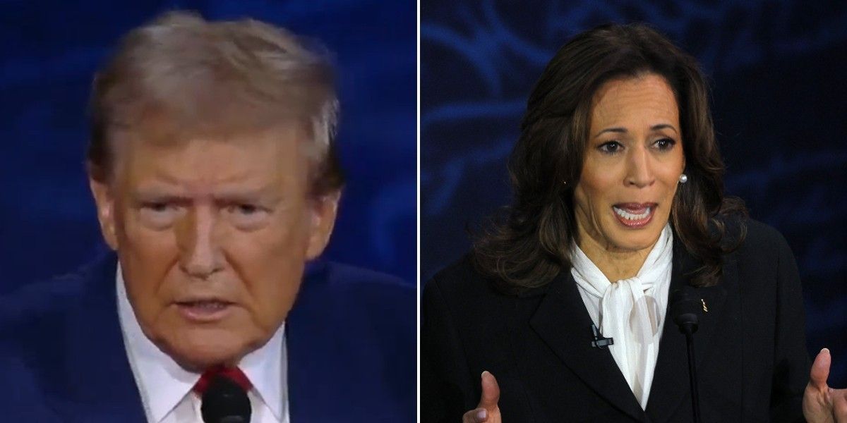 NextImg:‘It won’t exist!’ Donald Trump claims Kamala Harris 'hates Israel' in fiery debate rant