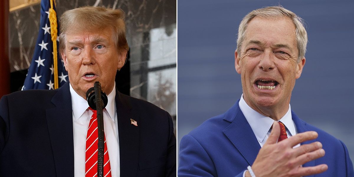 NextImg:Nigel Farage set to be 'Trump's link to UK' after Reform victory: 'He won't talk to No10!'