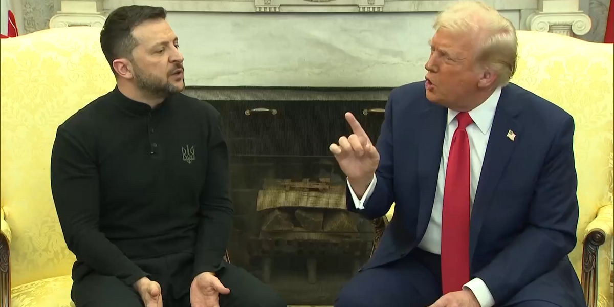 NextImg:Donald Trump and Zelensky lock horns in FIERY row over 'World War 3 gamble': 'You should be thankful!'