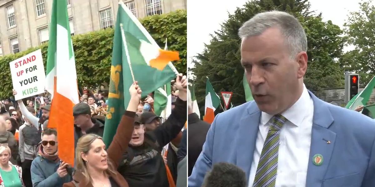 NextImg:Sinn Fein blasted by Irish Freedom President as migrant protests sweep Dublin: ‘They're a mass immigration party!’