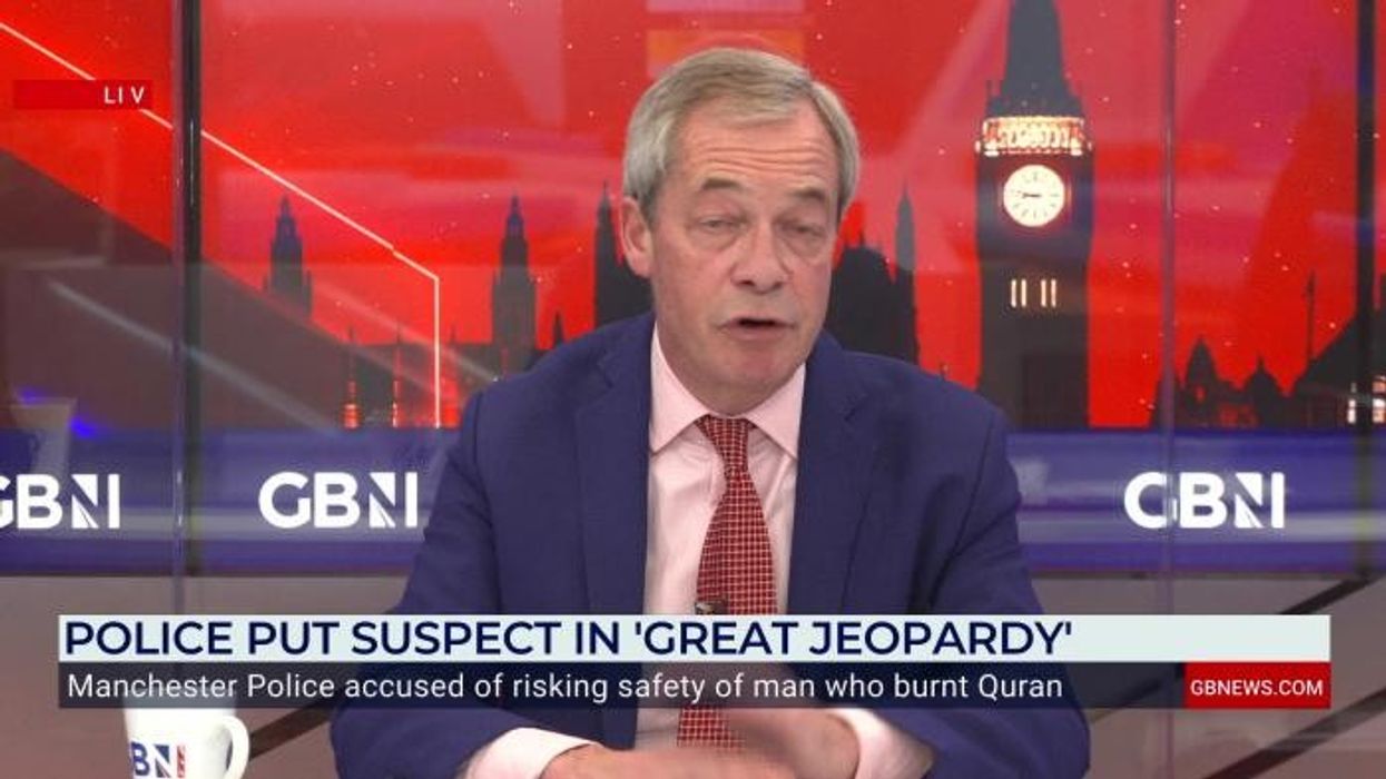 Manchester Police branded 'two-tier' after man who burnt Koran forced to seek personal safety: 'It is NOT a crime!'