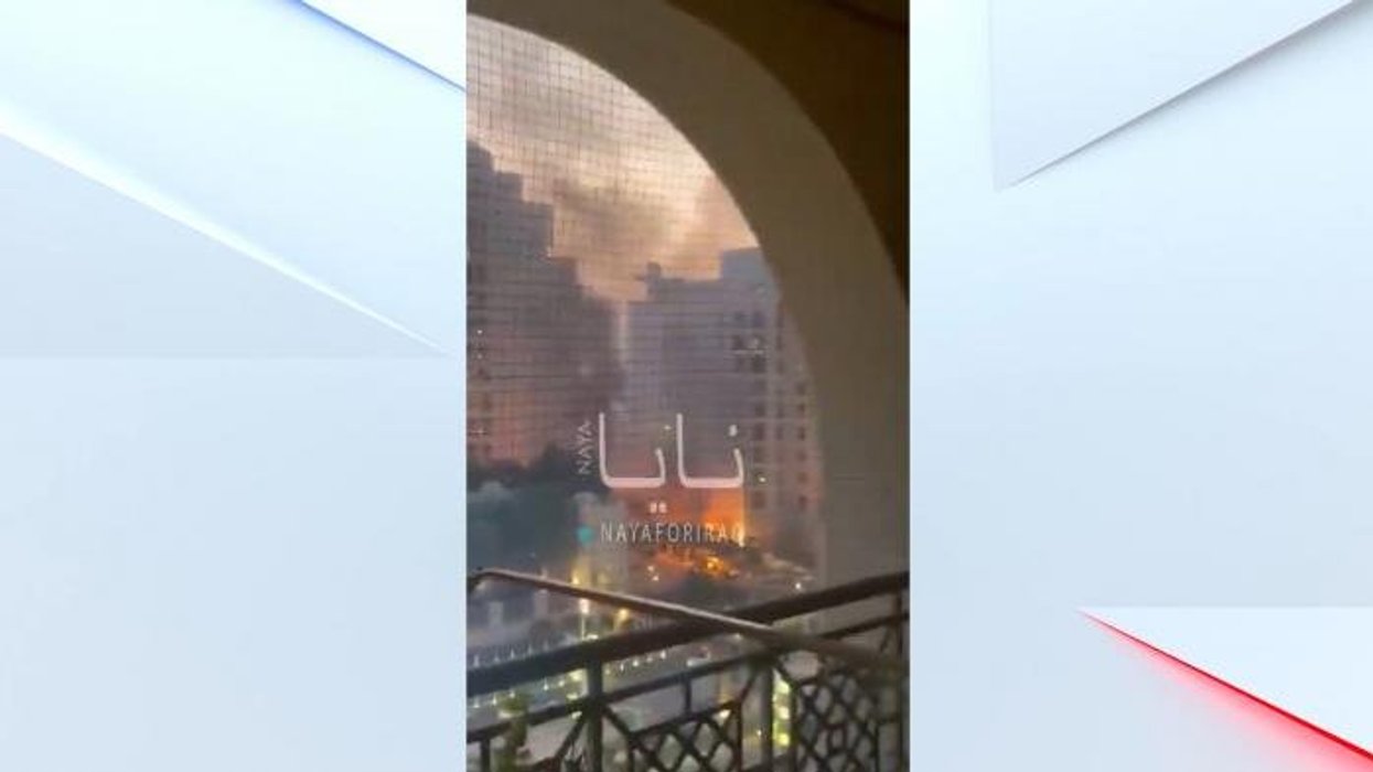 Dubai hotel erupts in flames after Iran launches missile blitz across Middle East