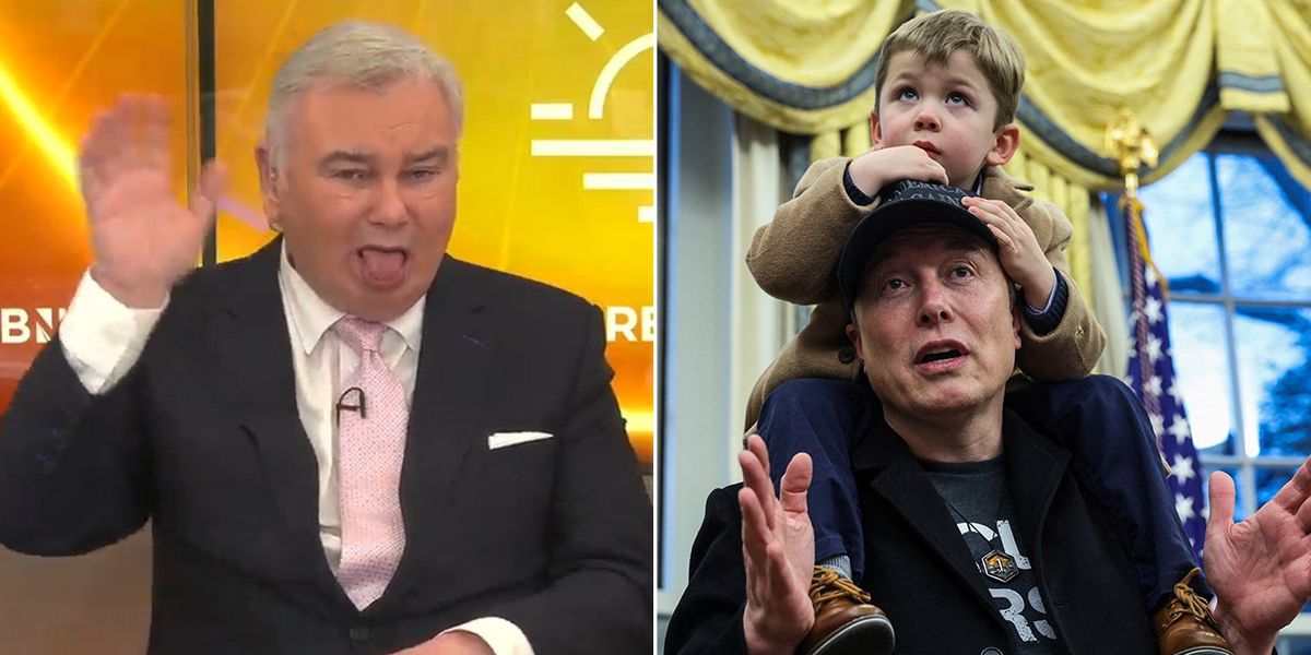 NextImg:Eamonn Holmes brutally mocks Elon Musk's 'irritating little son' after 'distracting' Trump press conference: 'Don't bring sprogs to the office!'