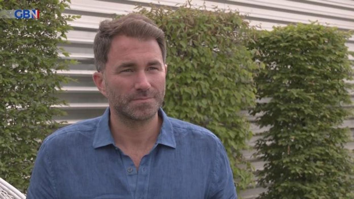 Eddie Hearn, 46, gives health update on father Barry after he suffered heart attack at football match