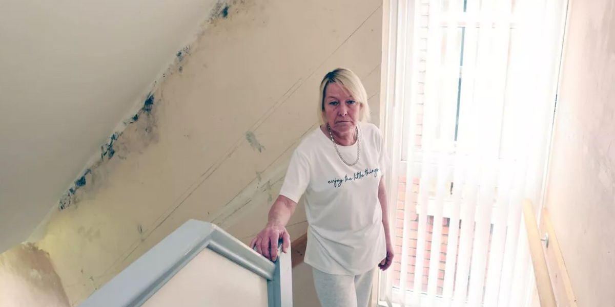 NextImg:Grandmother living in home covered in mould told by local council to 'stop calling'