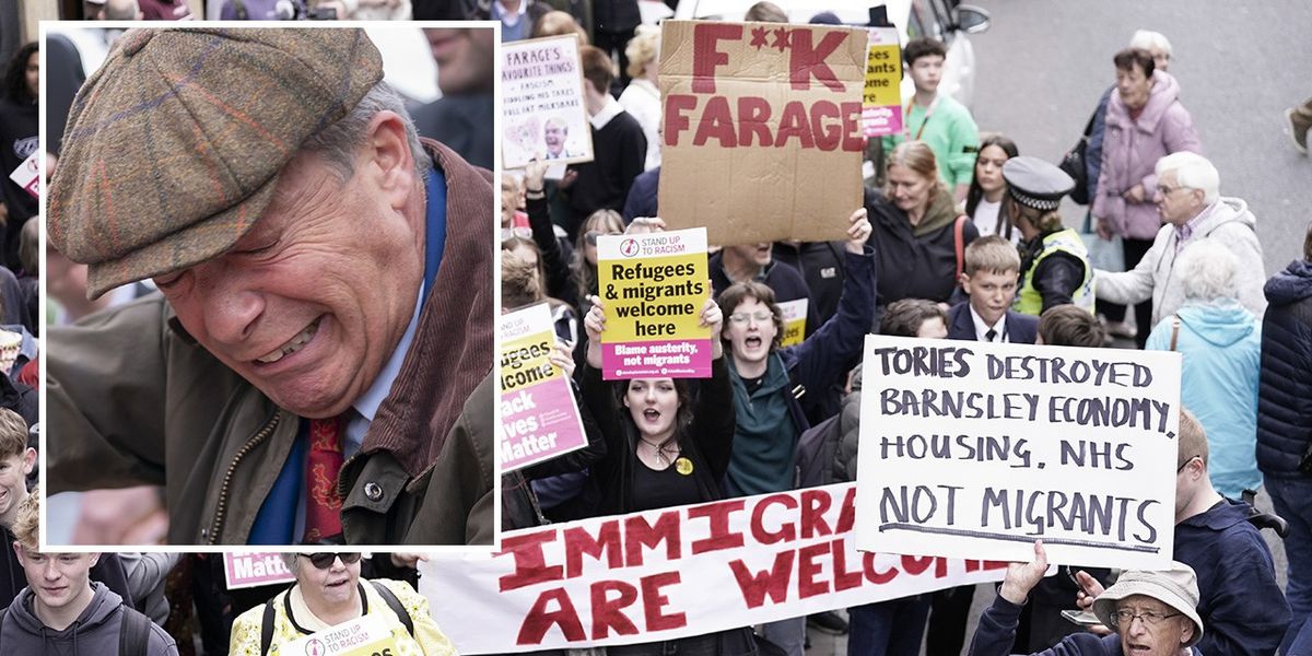 NextImg:Nigel Farage can help 'inspire politicians' to speak out on 'troubling' attacks: 'He's set the tone!'