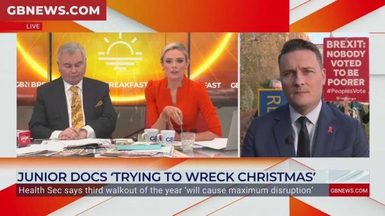 'You opened Pandora's box!' Wes Streeting challenged by Ellie Costello after blasting 'unreasonable' doctor strikes