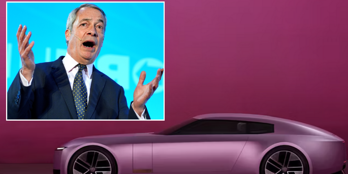 NextImg:Jaguar car sales PLUMMET in new data as Nigel Farage declares: 'Go woke, go broke!'