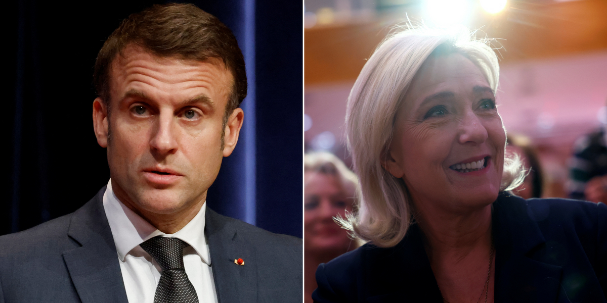 NextImg:Disaster for Macron as French right-wing party National Rally projected for best-ever result at EU elections