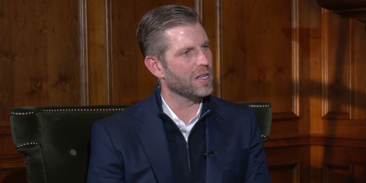 NextImg:Eric Trump warns of UK’s ‘very dangerous precedent’ in policing social media: ‘It’s a slippery slope’