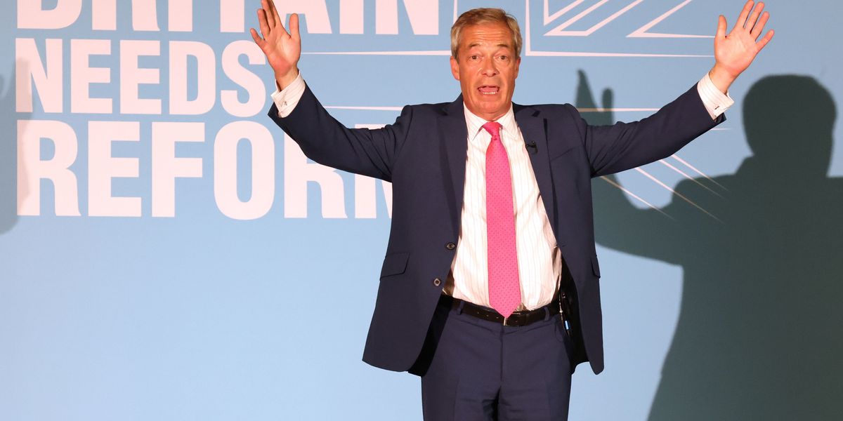 NextImg:GB News viewers ROAR in support of Nigel Farage as Reform UK secure 13 seats in exit poll