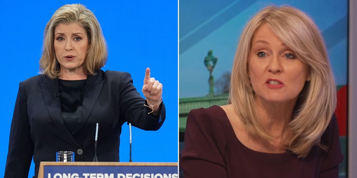NextImg:Penny Mordaunt blasted by Esther McVey: 'She had her chance, she didn't win!'