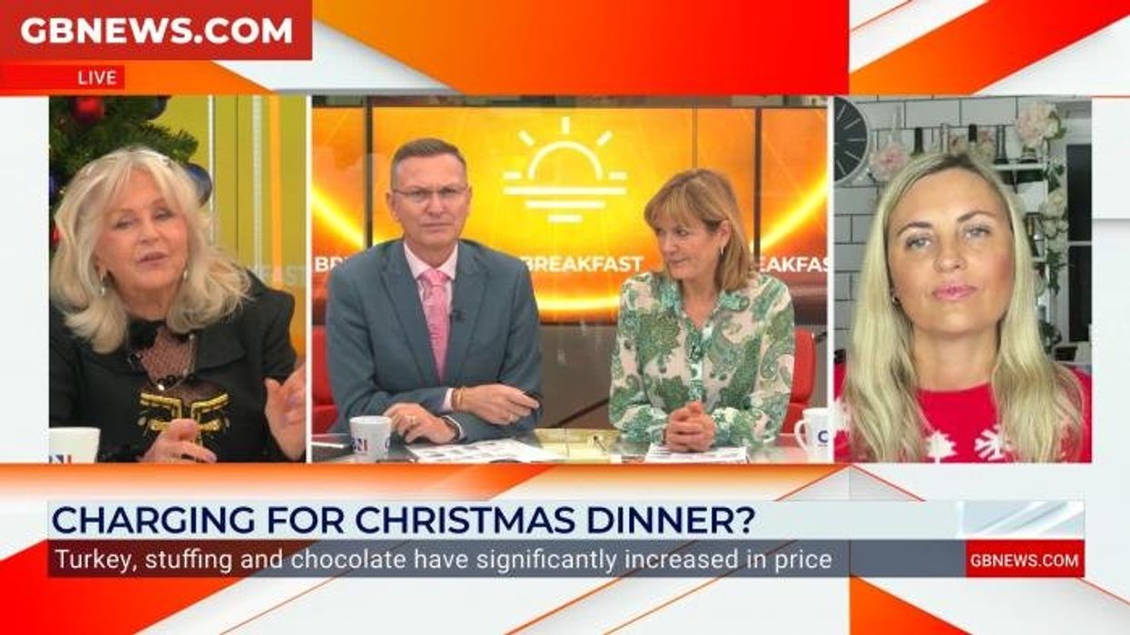 'Excuse me?!' Fiery clash erupts on GB News after vlogger branded 'tacky' for new Christmas tradition
