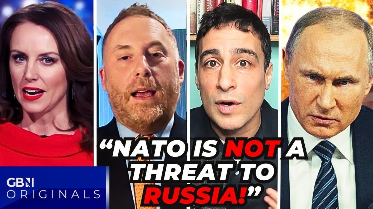 'DISGRACEFUL thing to say!' GB News guest shut down in blistering row over Ukraine after suggesting Zelensky 'walked away' from peace deal