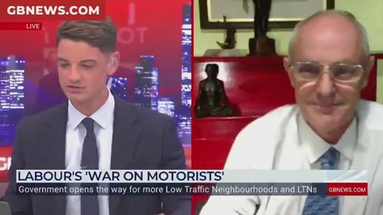 'Why do you hate motorists?' Explosive GB News clash as Ben Leo grills environmentalist: 'Do we stop driving?'