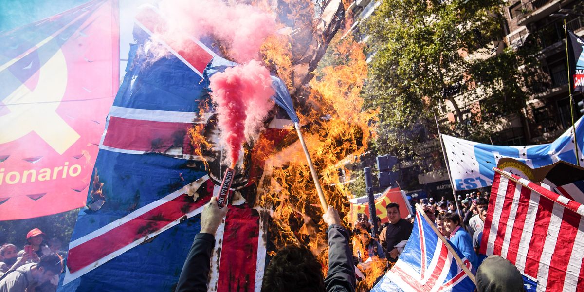 NextImg:Argentina lashes out at UK 'provocation' over Falklands: 'We won't stand for it!'