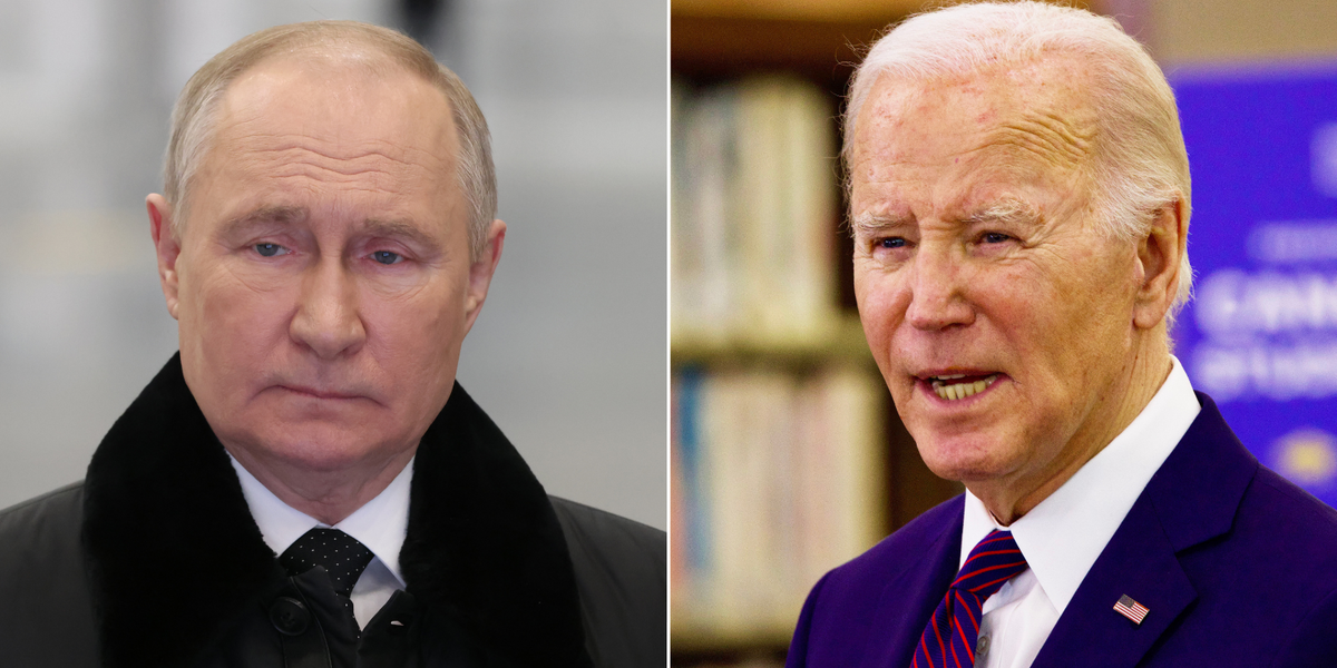 NextImg:Putin left raging as Kremlin lashes out at Joe Biden for attack on Russian President