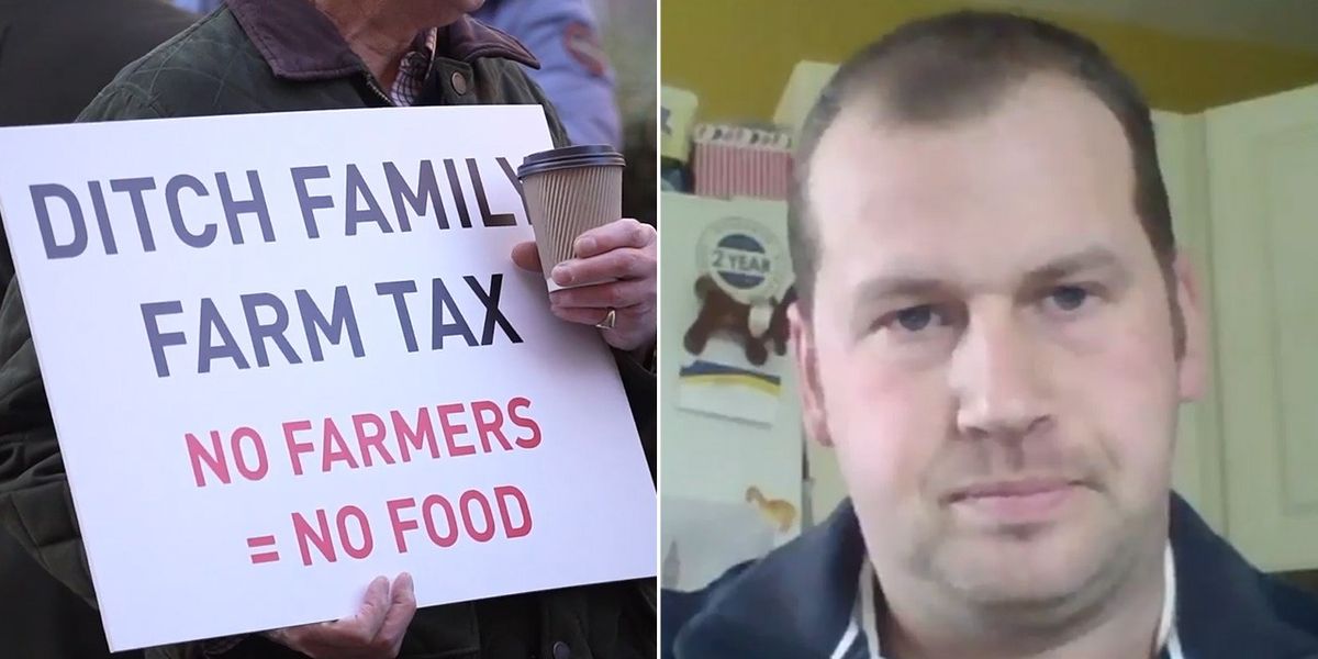 NextImg:Farmer issues stark warning to Labour as inheritance tax raid row rumbles on: 'It's NOT viable!'