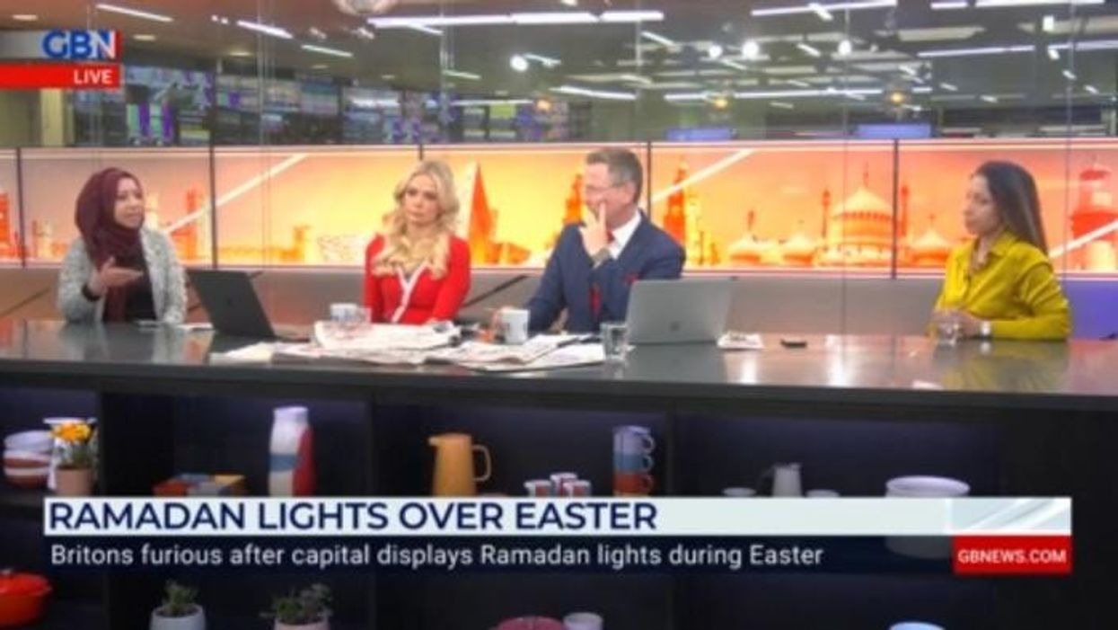 'Muslims contribute £31bn to the UK economy!' Furious row breaks out between guests over Ramadan lights over Easter - 'it's about religious neutrality!'
