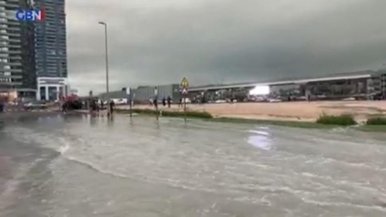 Dubai holiday from HELL: Travellers left in nightmare scenario at airport for second day after worst fooding in 75 years