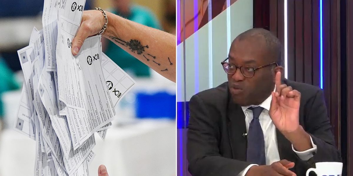 NextImg:'It's a scandal!' Kwasi Kwarteng blasts postal vote CHAOS after Britons miss out