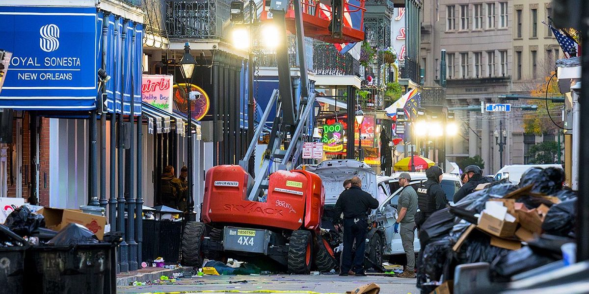 NextImg:New Orleans attacker was 'very well prepared' as ex-intelligence officer warns of 'copycat' incidents