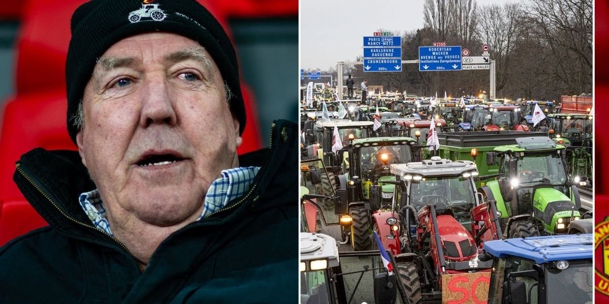 NextImg:Jeremy Clarkson breaks silence on French farming protests as he sends clear message