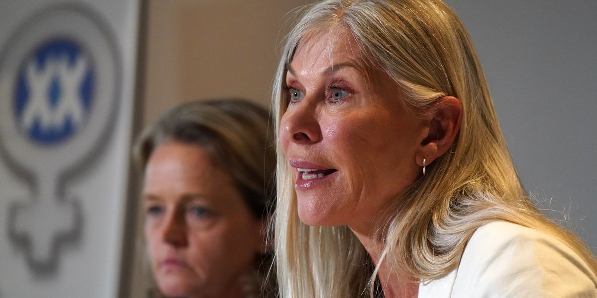 NextImg:Sharron Davies breaks down in tears as she opens up on receiving 'death threats' after standing up against trans rights in sport