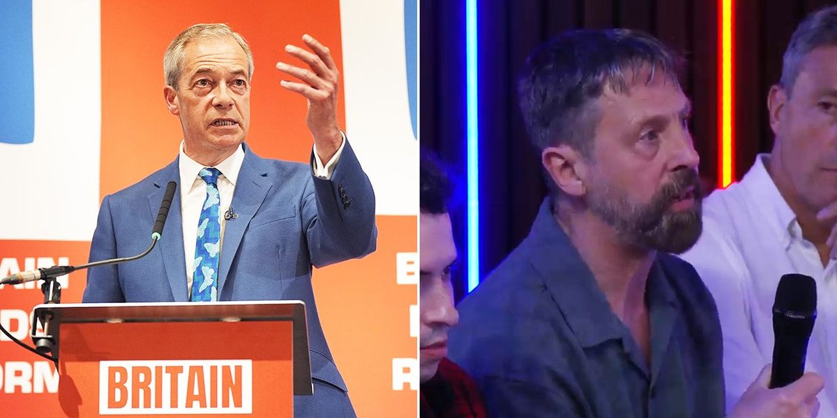 NextImg:Nigel Farage hailed as 'breath of fresh air' just hours before election: 'He really appeals to the youngsters!'
