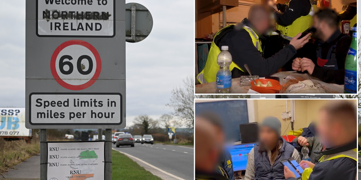 NextImg:EU migrants 'abuse' Irish Border to work in UK as GB News captures enforcement sting at Welsh farm