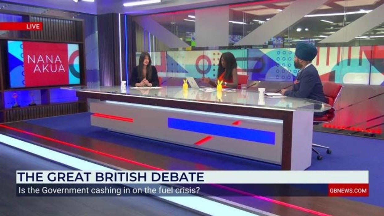 'Pathetic!' GB News host forced to intervene as guests descend into FIERY British citizenship row