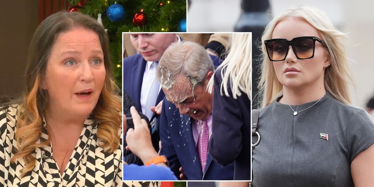 NextImg:Nigel Farage defended on 'two-tier' claims after milkshake attacker is handed suspended sentence: 'It’s horrific!'