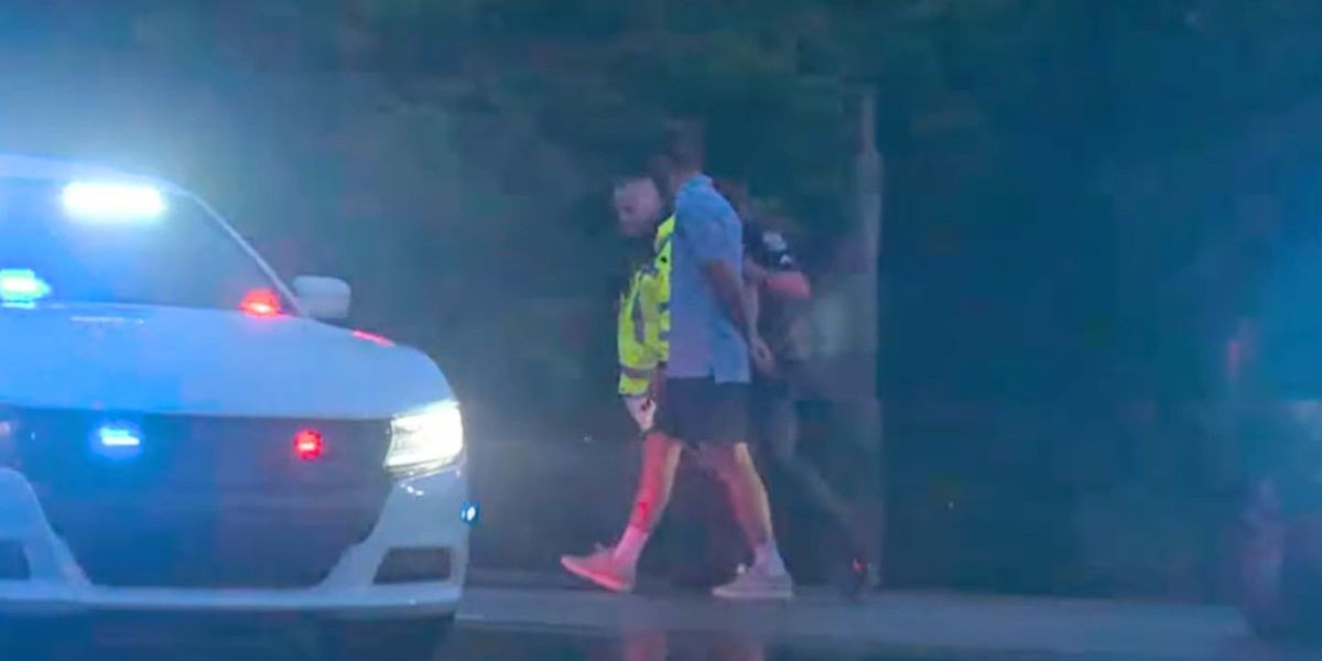 NextImg:Scottie Scheffler arrives back at PGA Championship after being charged with assaulting a police officer