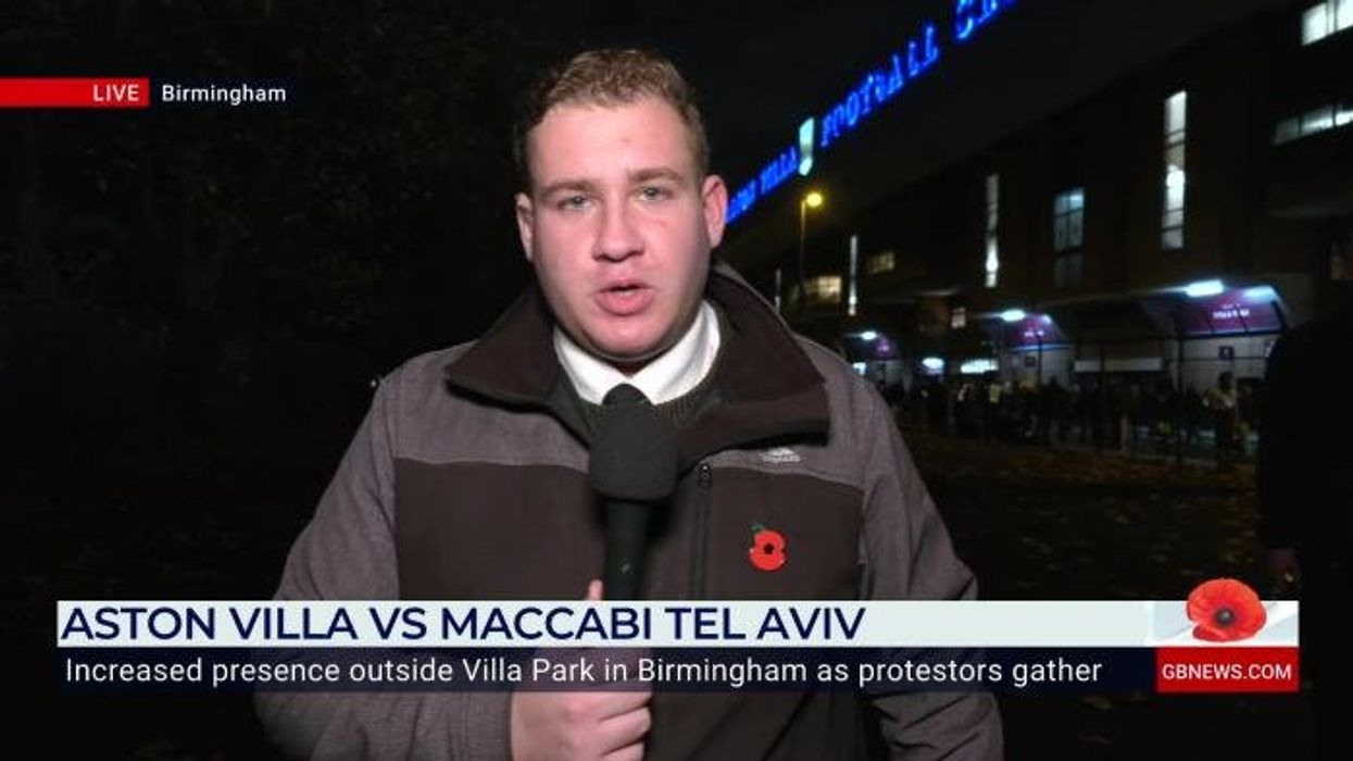 'It's Jew hate!' GB News star rips into 'Islamist mob' at Maccabi Tel Aviv protest after 6 arrested