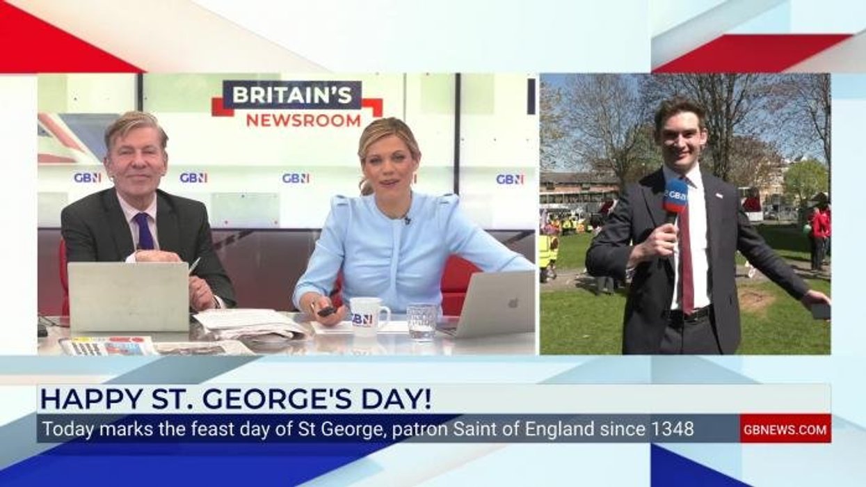 'It's inspirational!' British town marks 20 years of 'unifying' St George's Day celebrations as hundreds of children take part