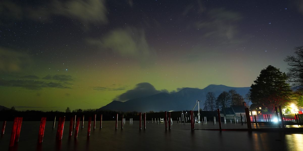 NextImg:Northern Lights: Aurora display lights up UK skies as Britons welcome 2025