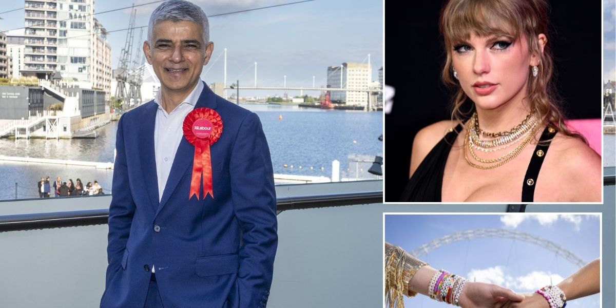 NextImg:Sadiq Khan admits he's a huge 'Taylor Swift fan' in bizarre tweet