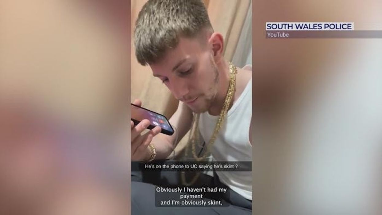 'Not so funny now!' Laughing drug dealer jailed after claiming benefits while waving wads of cash